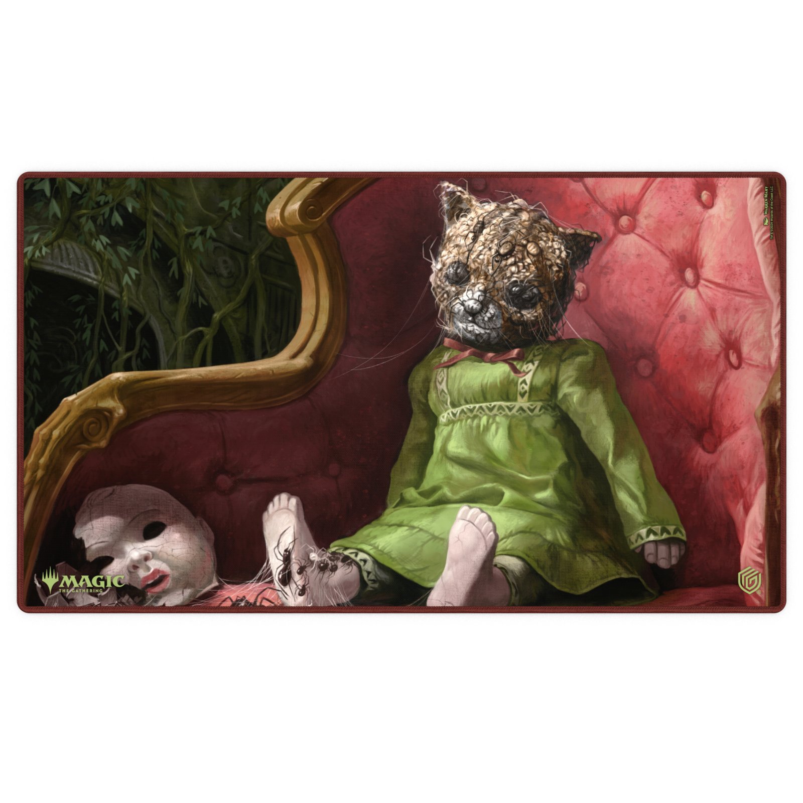 Playmat: MTG - Duskmourn - Twitching Doll
